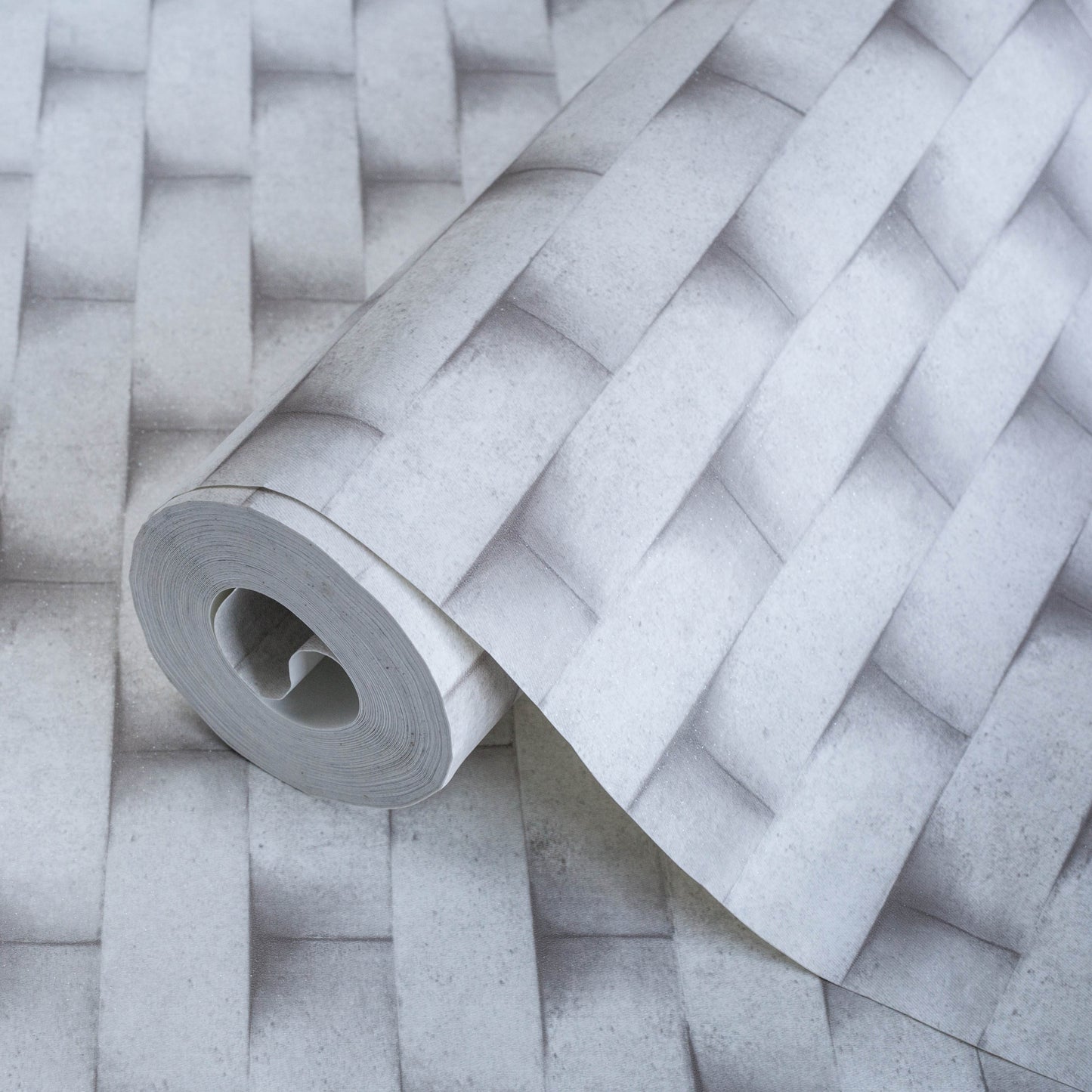 3D Rounded brick wall pattern wallpaper - Seven 7814-1 (10,6m2)