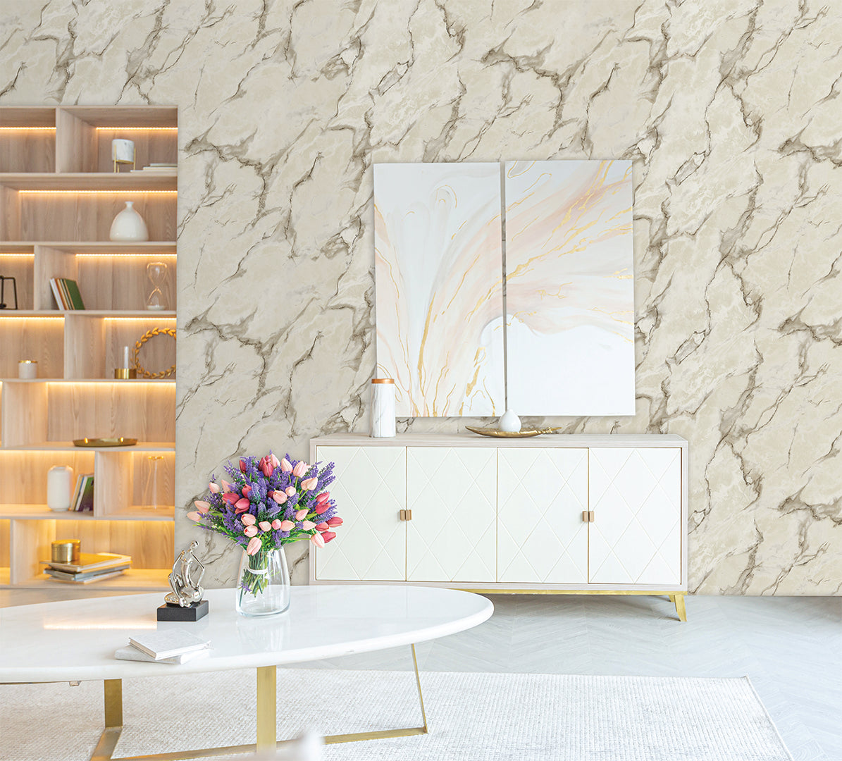 Marble Design Wallpaper - Beta 1109-3 (10,6m2)