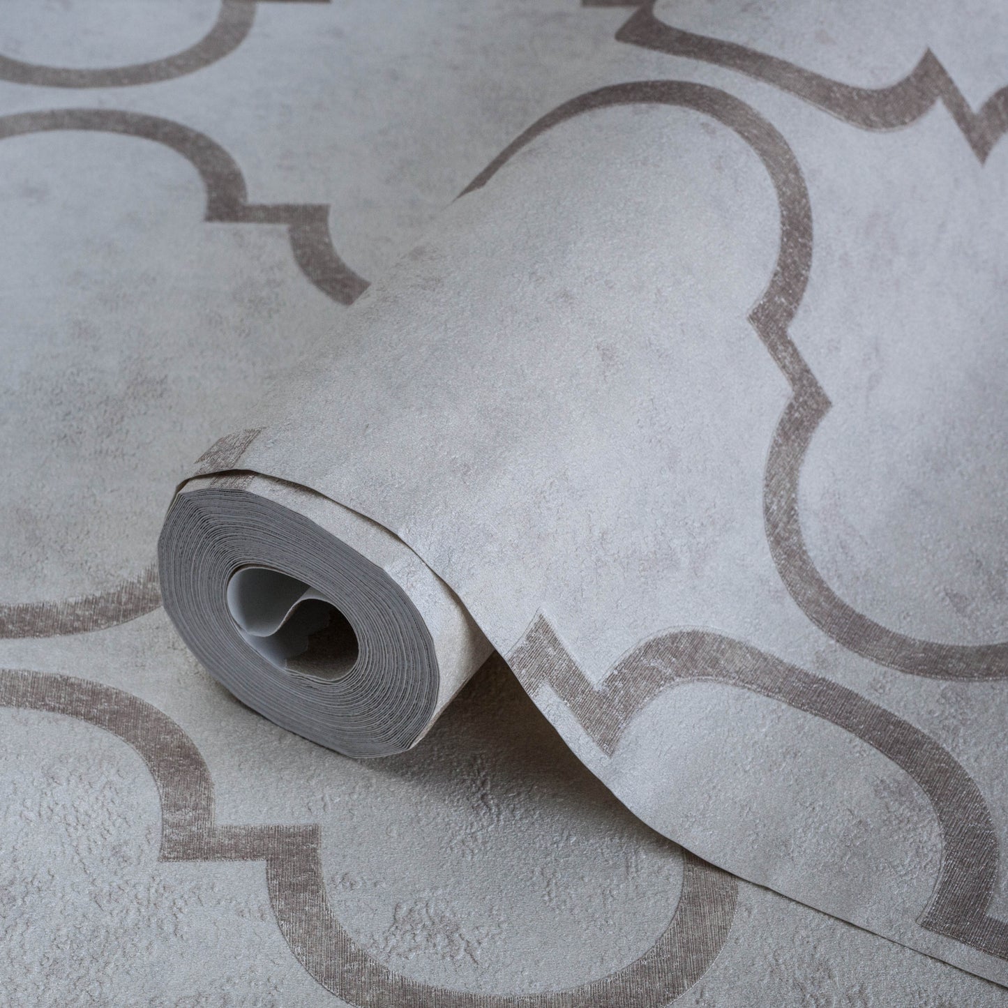 Light oriental ornament wallpaper - Indigo 4703-2 (10,6m2)