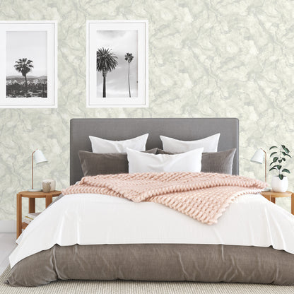 Oxidised metallised marble texture wallpaper - Indigo 4712-1 (10,6m2)