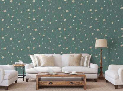 Branches of Tree in Blossom - flower motif wallpaper - Seven 7800-4 (10,6m2)