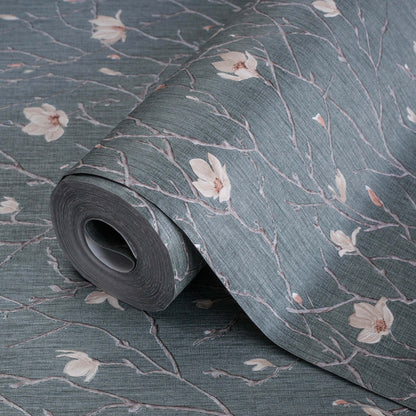 Branches of Tree in Blossom - flower motif wallpaper - Seven 7800-4 (10,6m2)