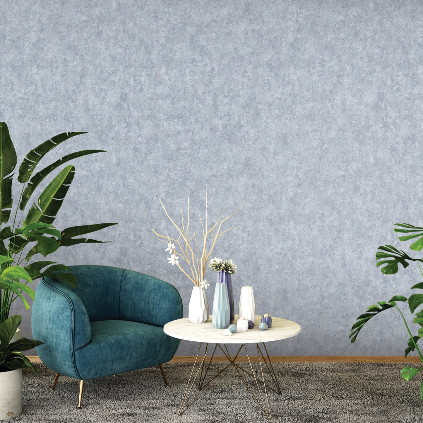 Abstract textured pattern wallpaper - Seven 7817-2 (10,6m2)