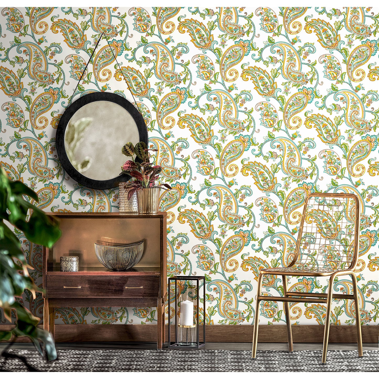 Shawl Pattern Wallpaper - Tropicano 9903-5 (16,5m2)