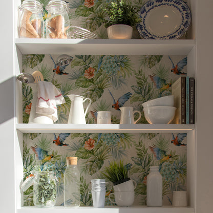 Wallpaper Parrot and Tropical Plant Trend - Tropicano 9905-3 (16,5m2)