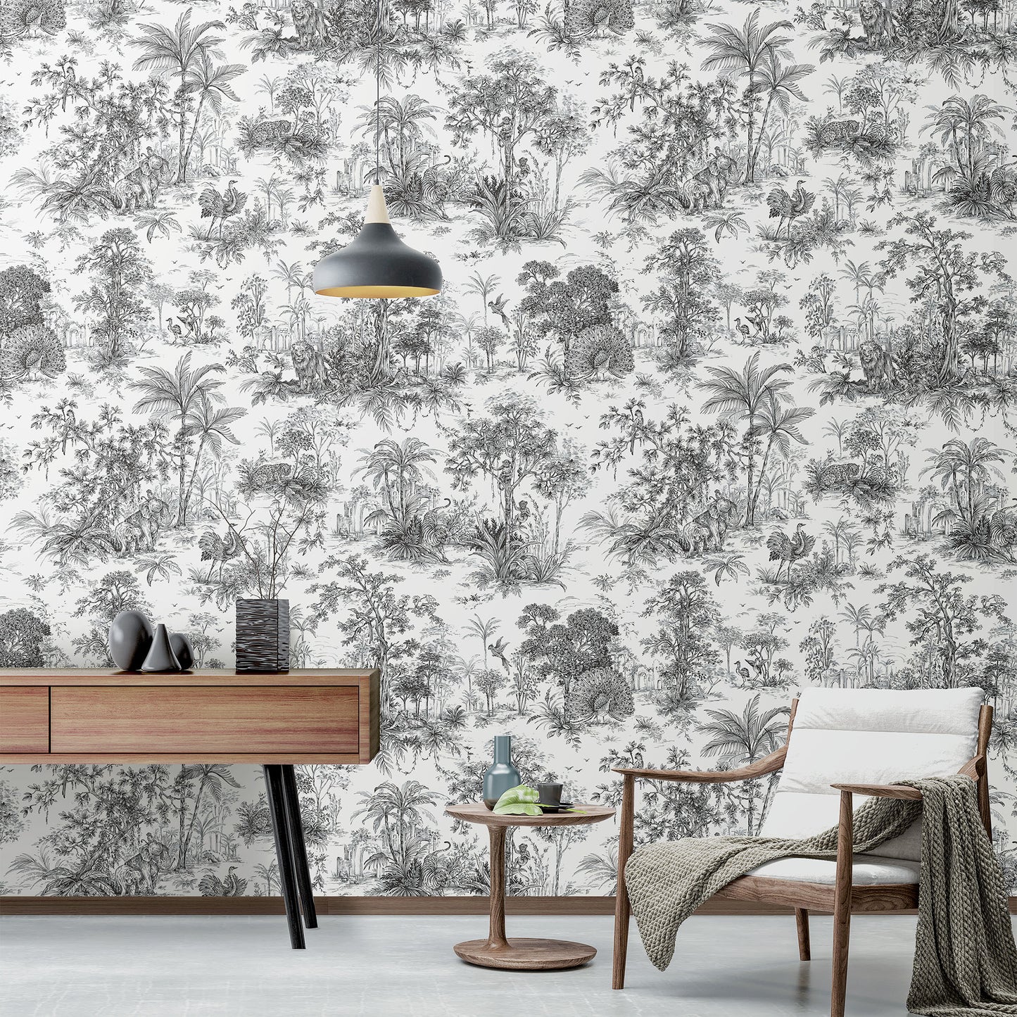 Wallpaper with Interesting Texture and Colors - Tropicano 9909-1 (16,5m2)