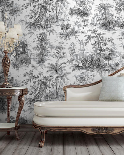 Wallpaper with Interesting Texture and Colors - Tropicano 9909-1 (16,5m2)